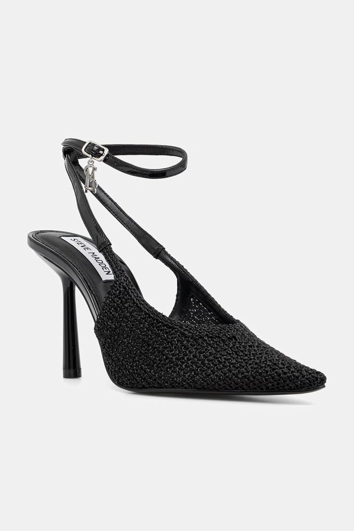 Steve Madden pantofi cu toc Ascension 11005271.001 negru SS26