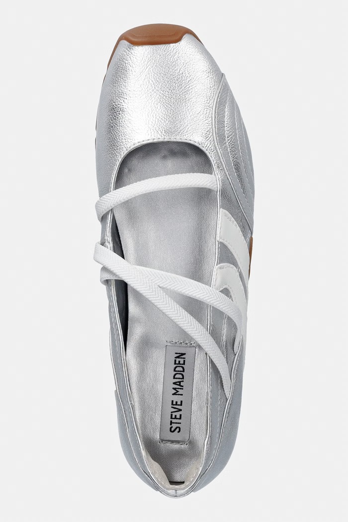 Μπαλαρίνες Steve Madden Joisie ασημί 11005237.751