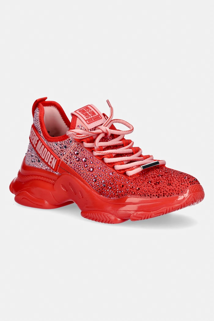 Tenisky Steve Madden Mistica textilný červená 11002320.8RO