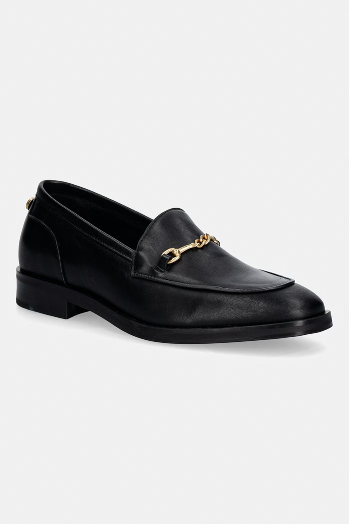 Steve Madden mocasini de piele Neona piele negru 11004936.017