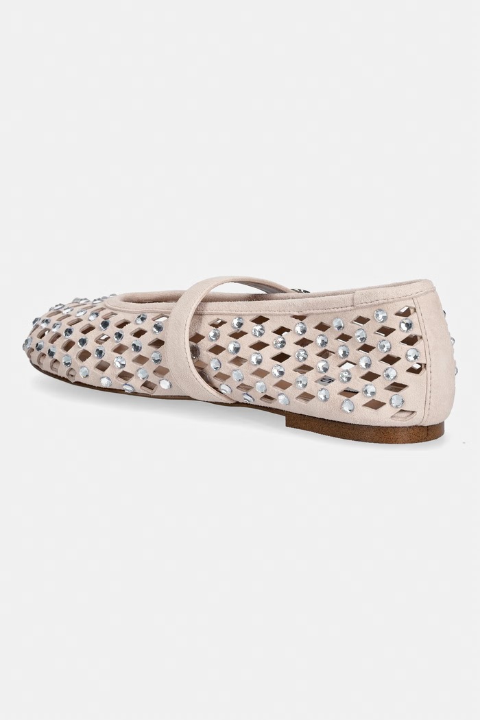 Obuv Semišové baleríny Steve Madden Rerun 11005270.947 béžová