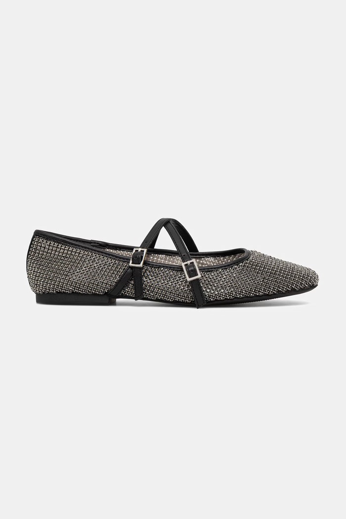 Baleríny Steve Madden Watchlist 11005277.001 čierna SS26