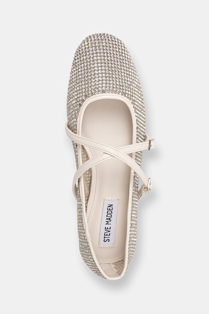 Baleríny Steve Madden Watchlist strieborná 11005277.IP3