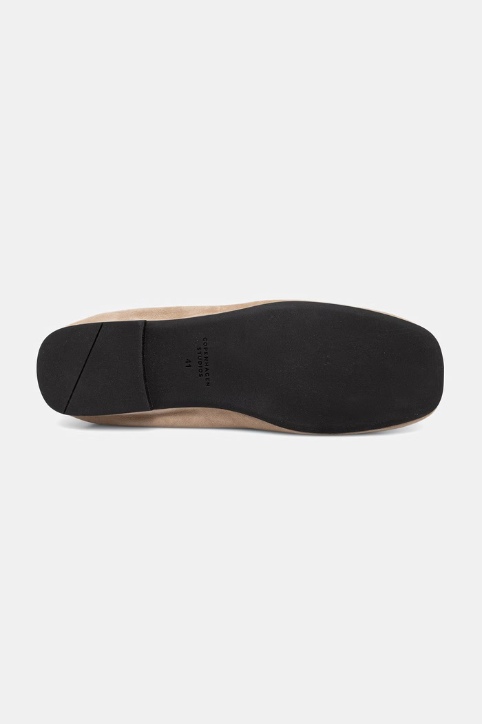 Copenhagen ballerine in scamoscio suede CPH884 beige