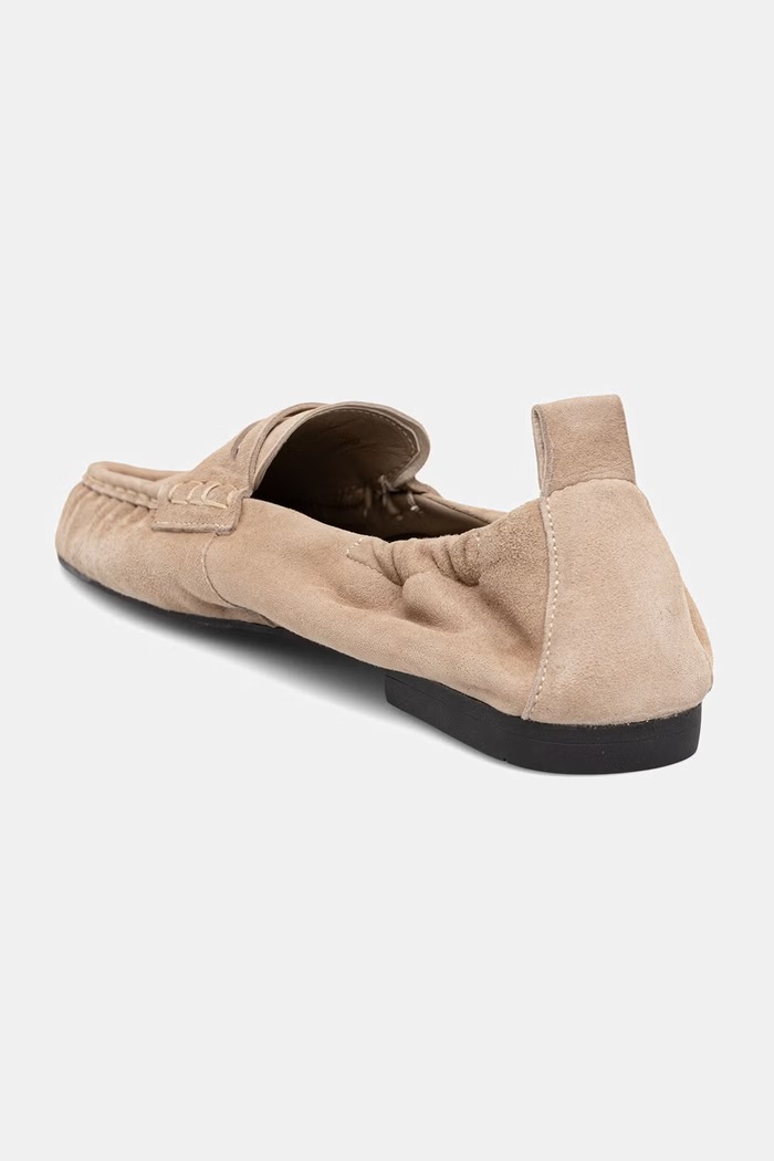 Obuv Semišové mokasíny Copenhagen leather CPH885 béžová