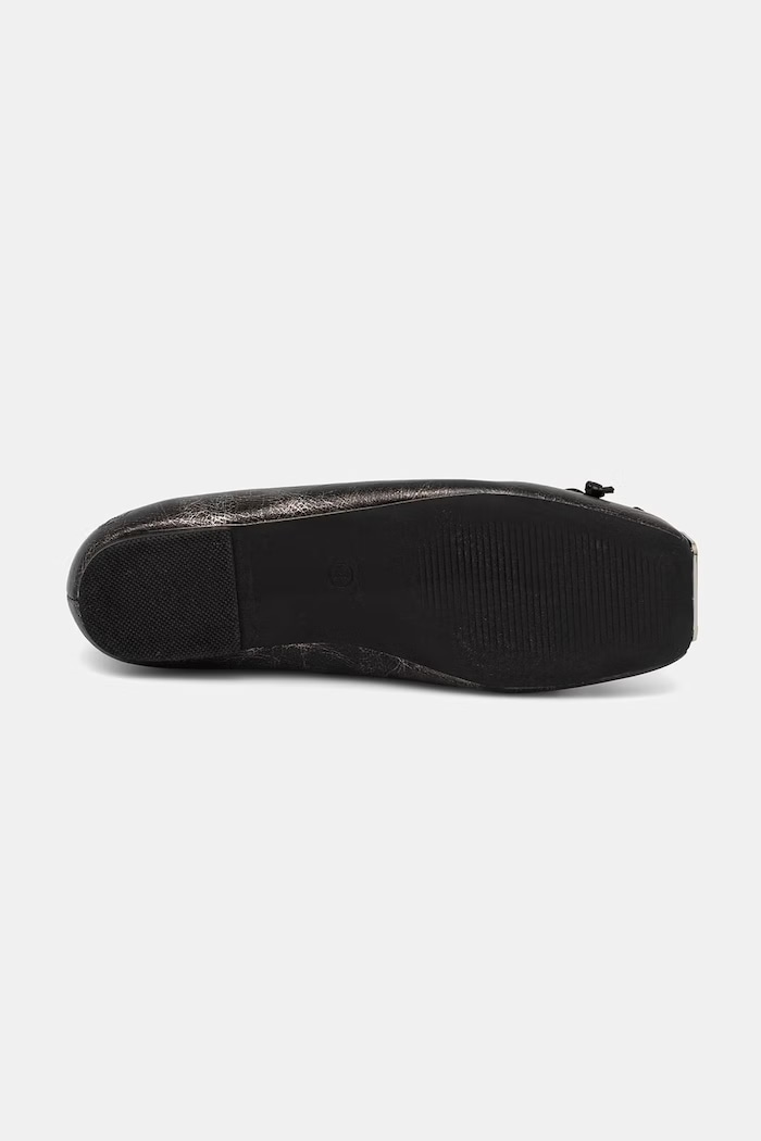 Koi Footwear baleriny Blithe Metal Toe Ballet Flats Blithe czarny