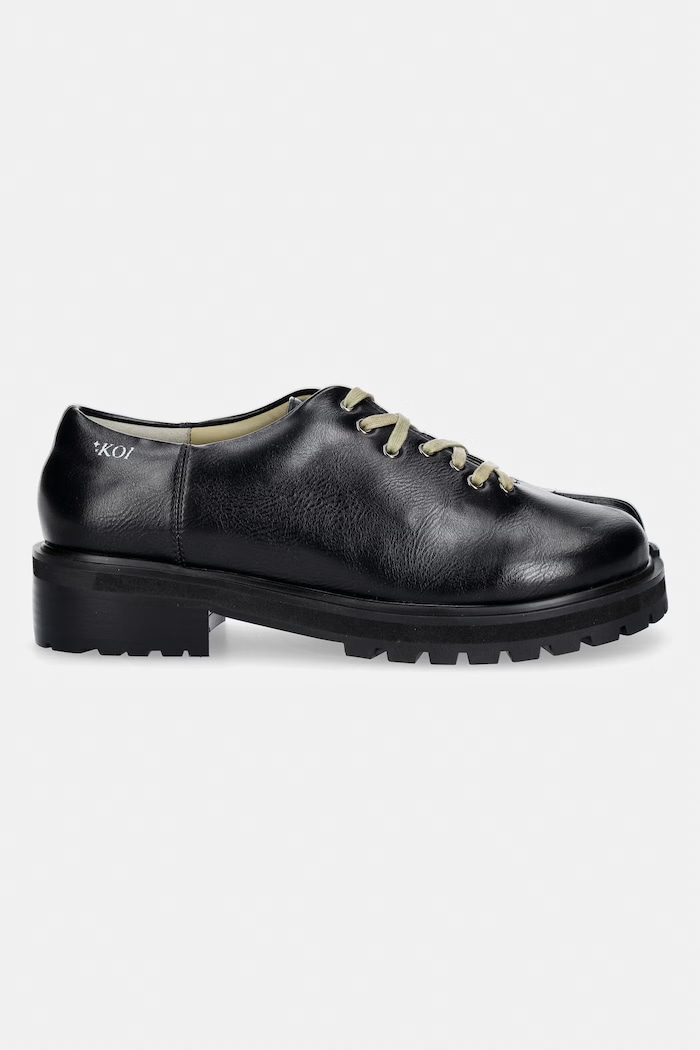 Koi Footwear półbuty damskie Abolisher Tabi Lace Up Shoes Abolisher czarny SS26