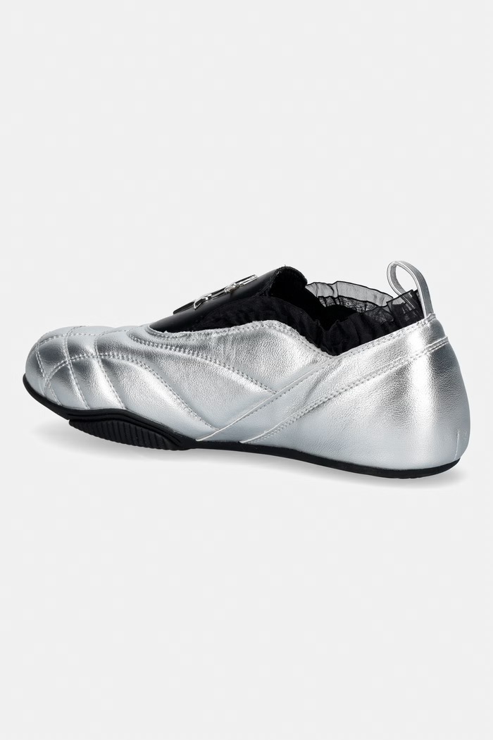 Obuwie Koi Footwear Heartbreaker Sporty Slip On Shoes sneakersy damskie FR01 srebrny