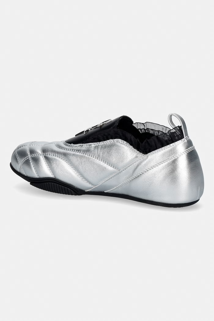 Obuwie Koi Footwear Heartbreaker Sporty Slip On Shoes sneakersy damskie FR01 srebrny