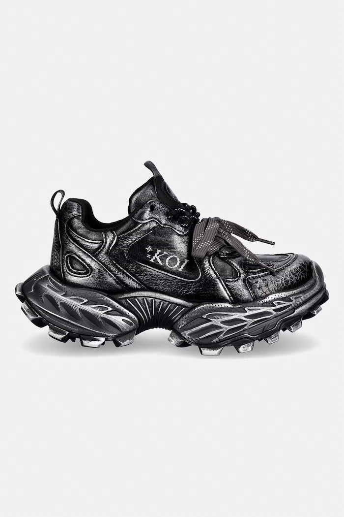 Koi Footwear Enigma Mega Chunky Trainers tenisky dámske Enigma čierna SS26