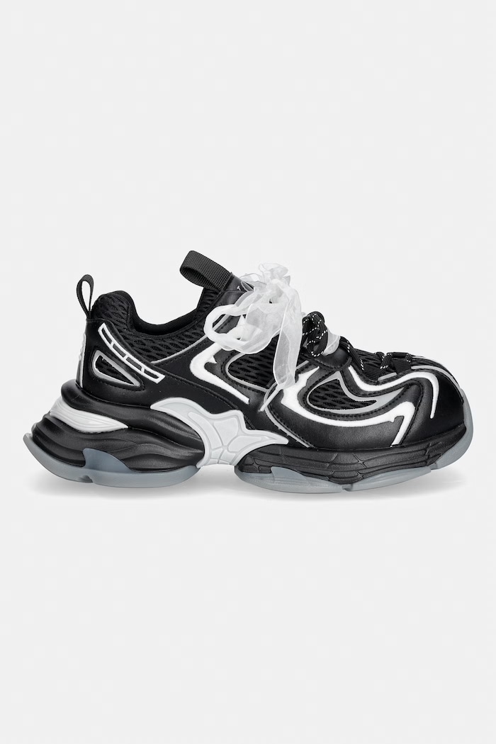 Koi Footwear Labyrinth Mega Chunky Trainers sneakersy damskie WD01 czarny SS26