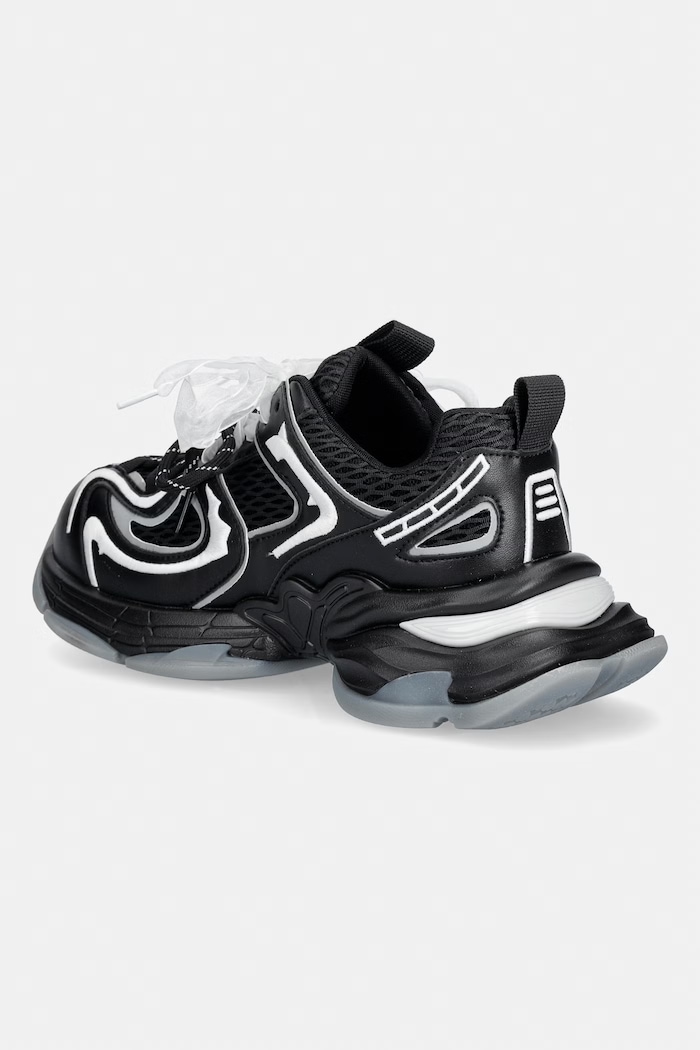 Obuwie Koi Footwear Labyrinth Mega Chunky Trainers sneakersy damskie WD01 czarny