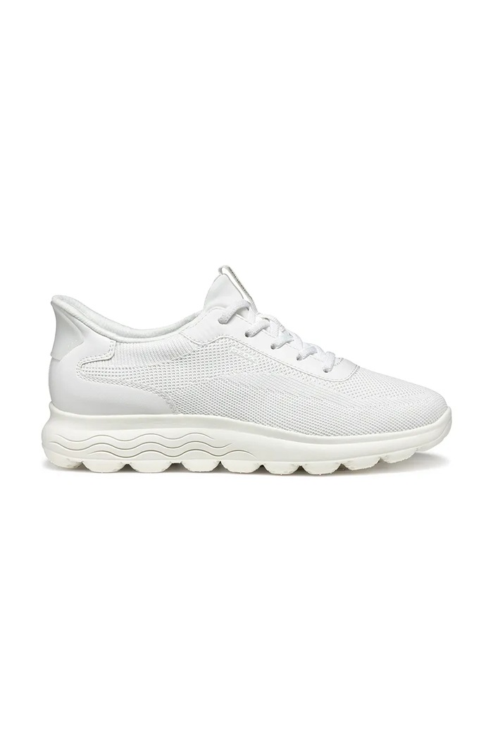 Sneakers Geox D SPHERICA PLUS Fast In συνθετικό λευκό D557MA06KBCC1000