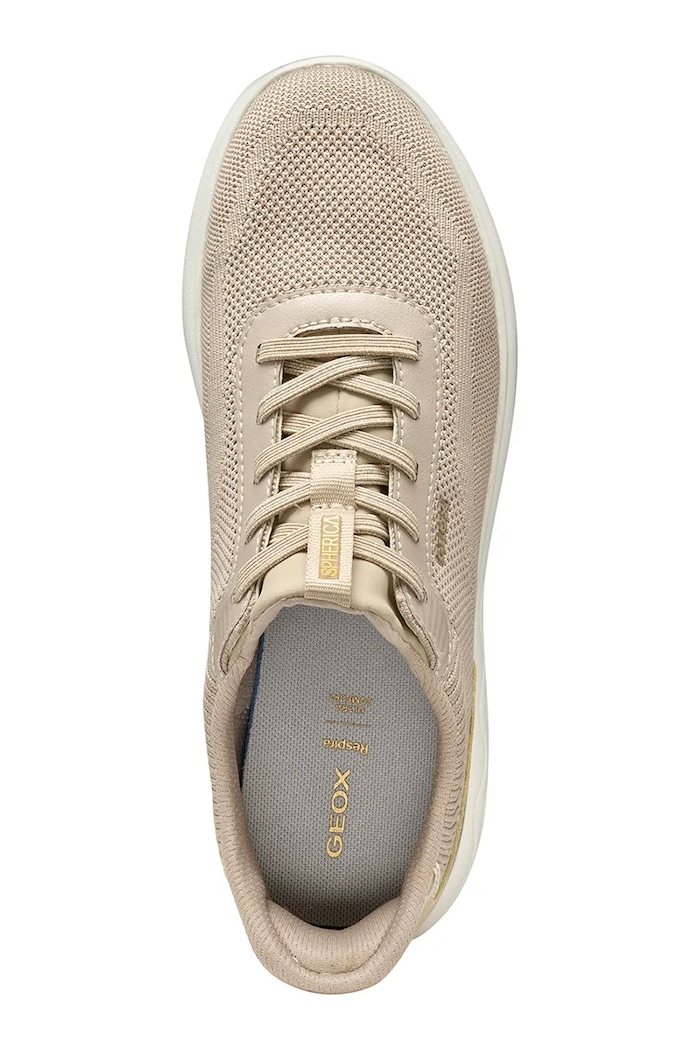 Sneakers Geox D SPHERICA PLUS Fast In D557MA06KBNCH62L μπεζ