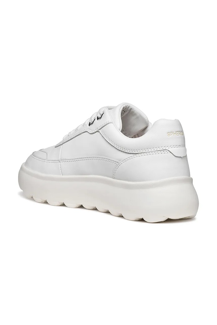 Geox sneakersy skórzane D SPHERICA EC4.1 biały D65TCA00085C1000