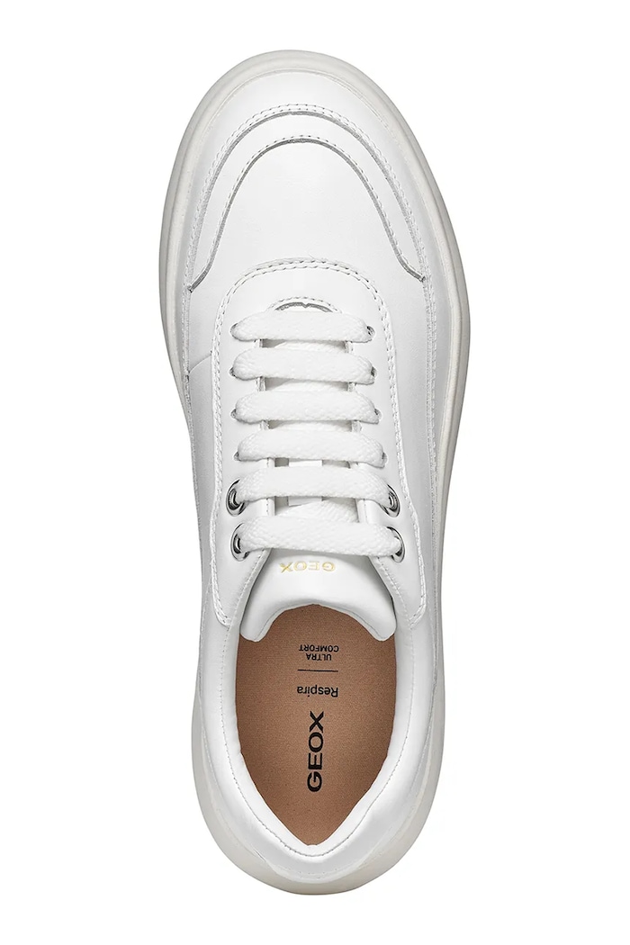 Geox sneakersy skórzane D SPHERICA EC4.1 D65TCA00085C1000 biały
