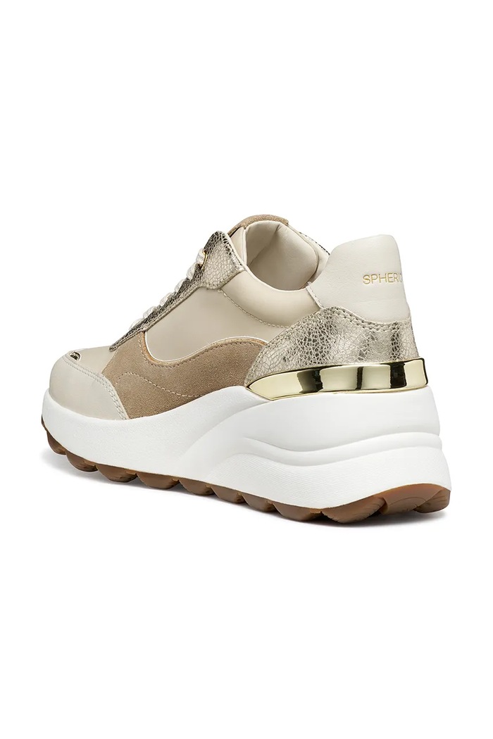 Geox sneakers D SPHERICA EC13 bej D65WAB01122C1S2L