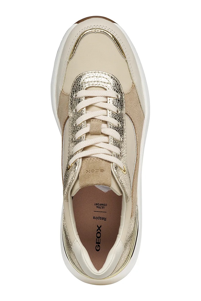 Geox sneakers D SPHERICA EC13 D65WAB01122C1S2L bej