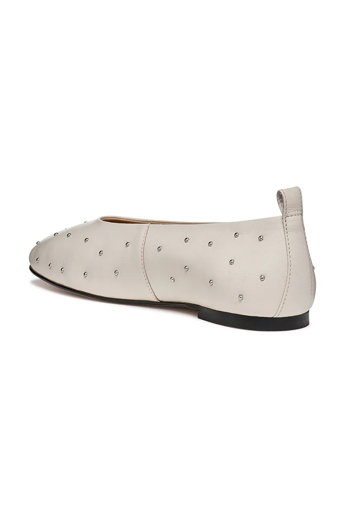 Kožené balerínky Geox D MARSILEA béžová D65W6C000TUC5322