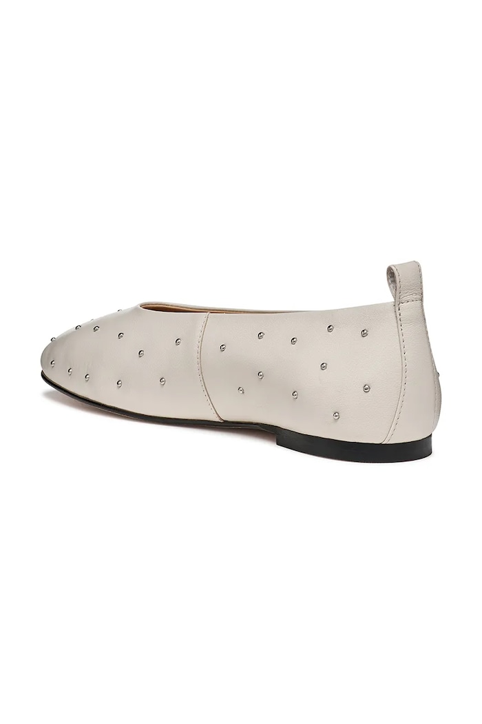 Kožené balerínky Geox D MARSILEA béžová D65W6C000TUC5322