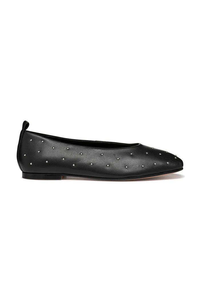 Geox balerini de piele D MARSILEA negru D65W6C000TUC9999
