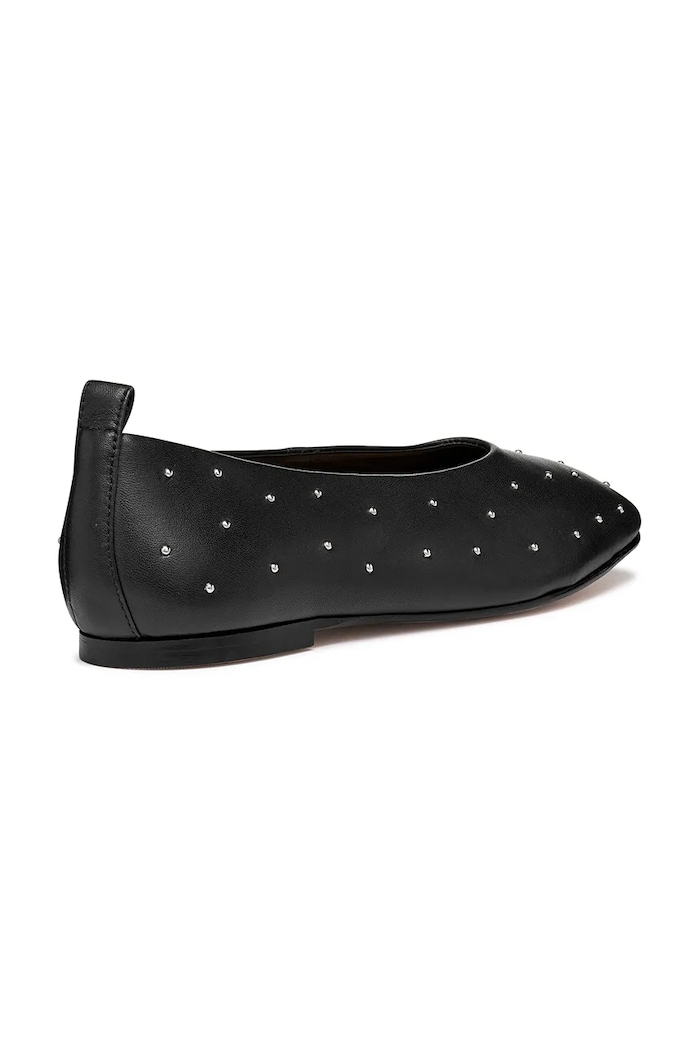 Încălțăminte Geox balerini de piele D MARSILEA D65W6C000TUC9999 negru
