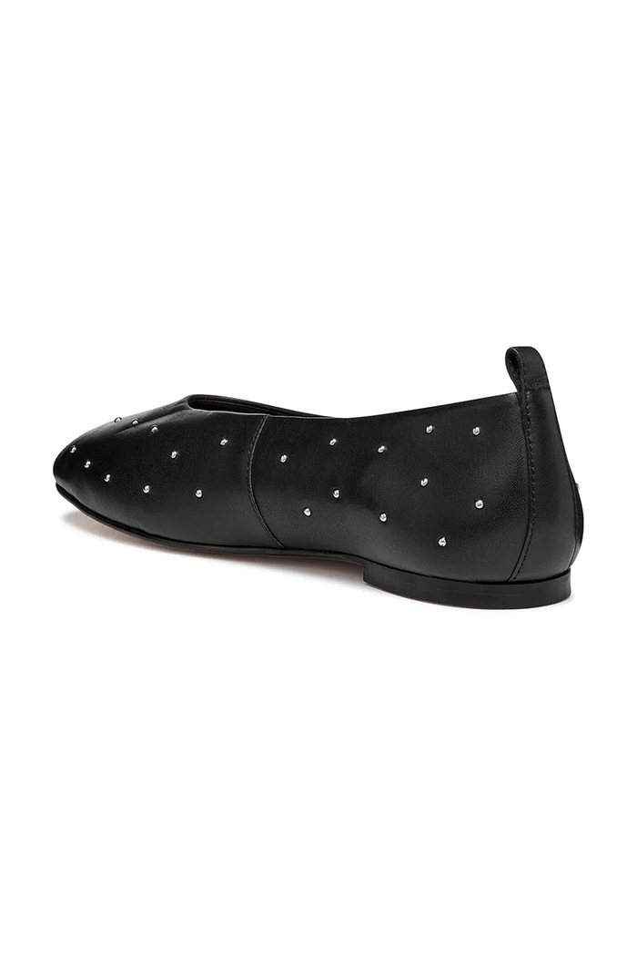 Geox balerini de piele D MARSILEA negru D65W6C000TUC9999