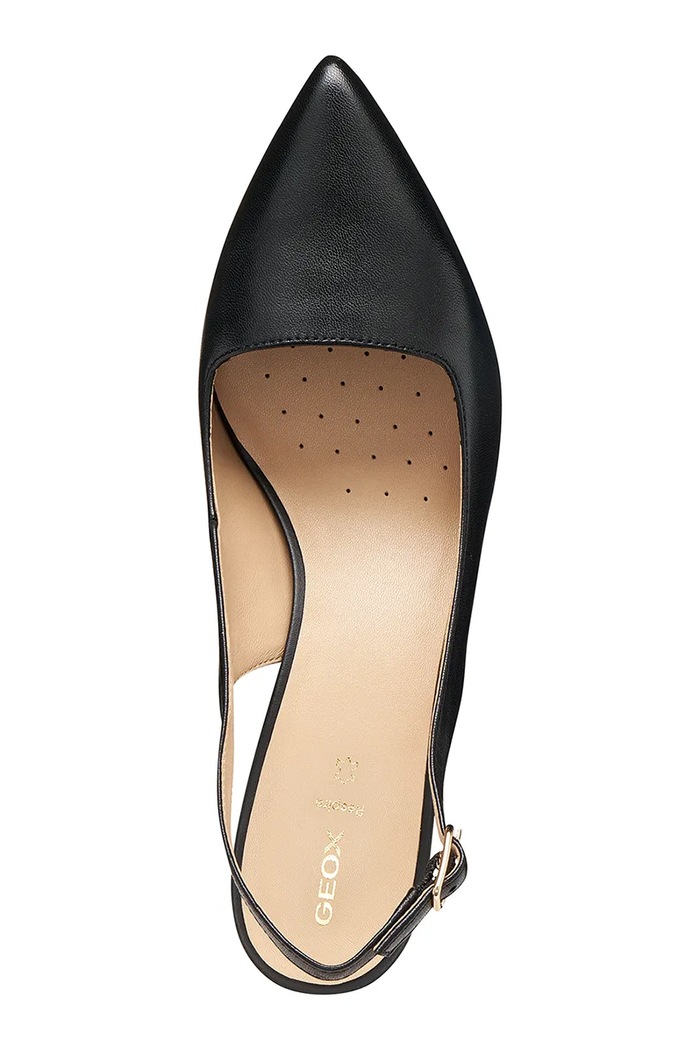 Geox stilettos de piele D KLEOPY D65YBD000TUC9999 negru