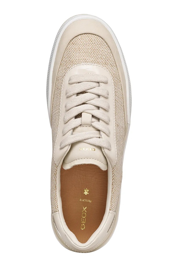 Sneakers Geox D DYNAMIA D655KA01166CH61L μπεζ