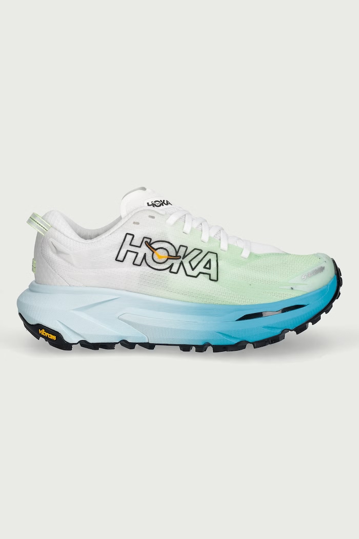 Hoka Sneakersy trekkingowe damskie Mafate 5 1168723 biały SS26