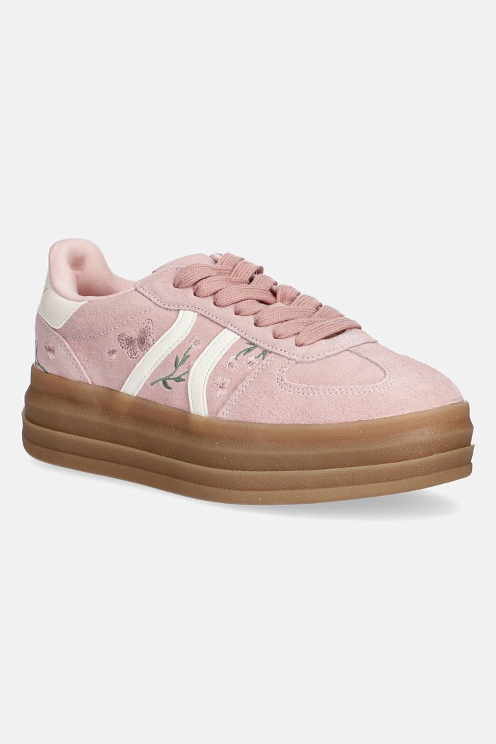 Aldo sneakers din piele întoarsă ELABRINTAR piele întoarsă roz 14179207