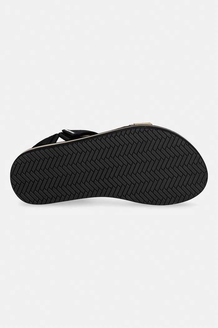 Barbour sandále na platforme dámske Mila LBS0020BK31 čierna