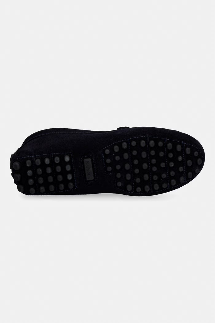 Barbour mokasíny dámske semišové Laire LFO0754NY98 tmavomodrá