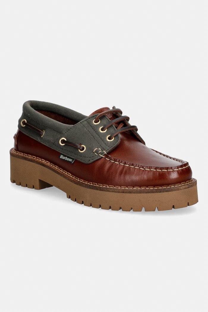 Barbour mokasíny dámske Darras hnedá LFO0798BR71