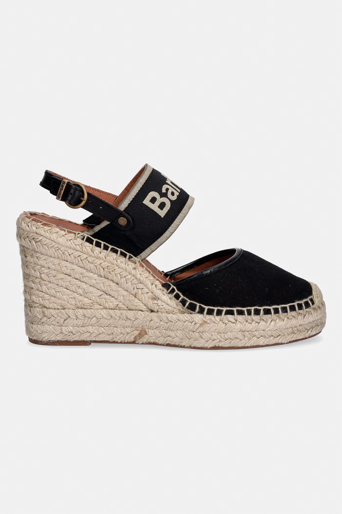 Barbour dámske espadrilky Lyndhurst LFO0803BK72 čierna SS26