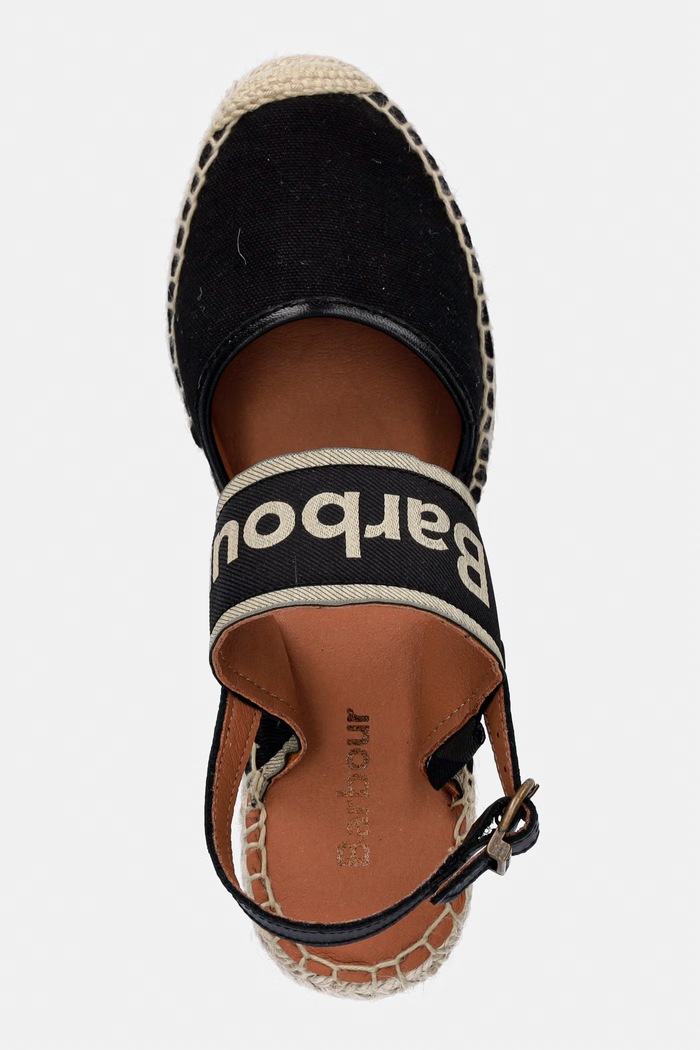 Barbour dámske espadrilky Lyndhurst čierna LFO0803BK72