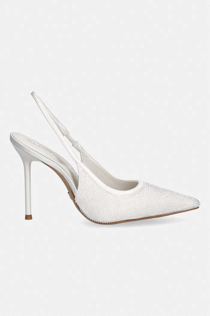 Aldo lodičky PEARLESCENT 14296114 bílá SS26