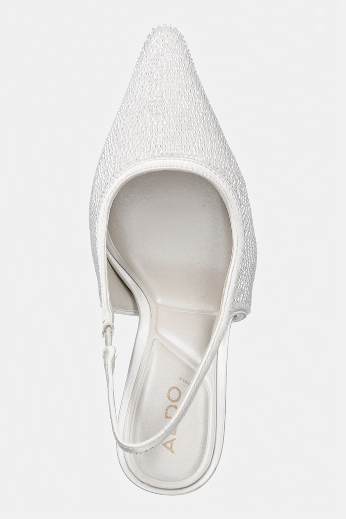 Aldo lodičky PEARLESCENT bílá 14296114