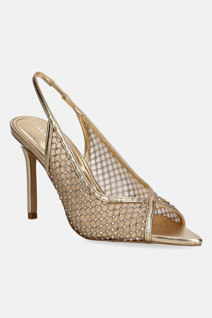Aldo sandale cu toc cui SKOLAS aur 14241525