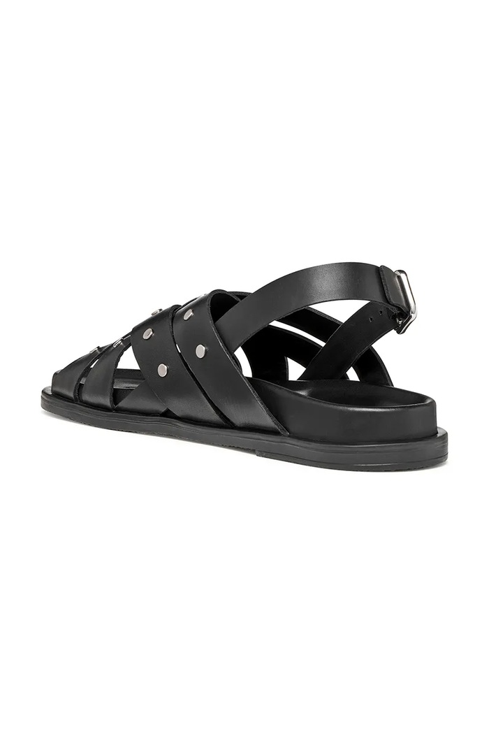 Δερμάτινα σανδάλια Geox D ADELASH μαύρο D65YWC00043C9999