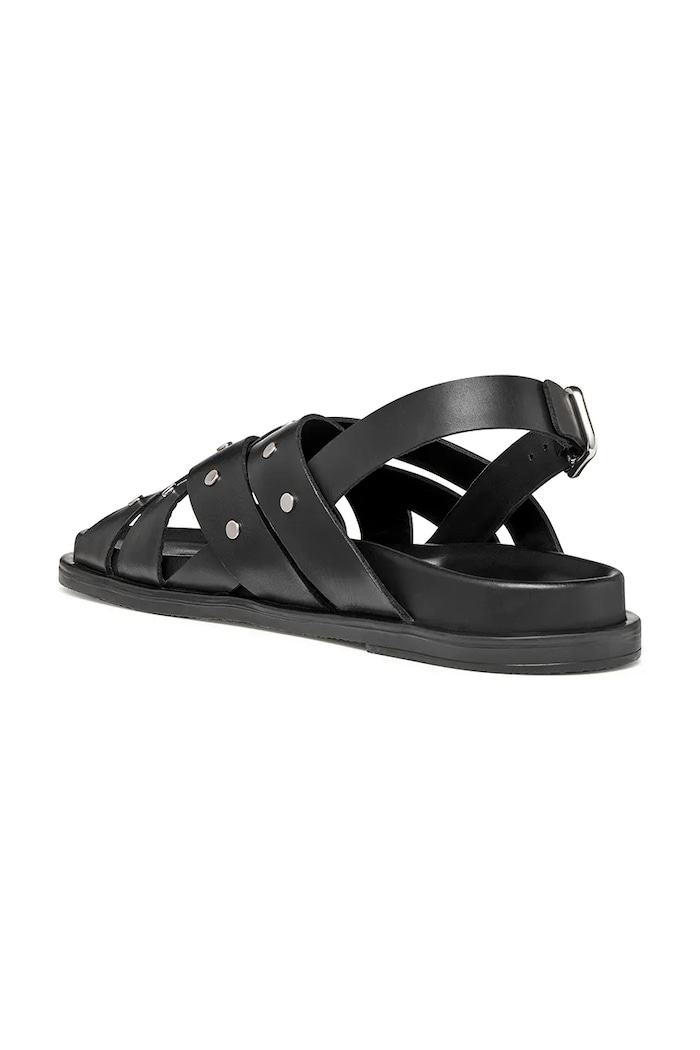 Δερμάτινα σανδάλια Geox D ADELASH μαύρο D65YWC00043C9999