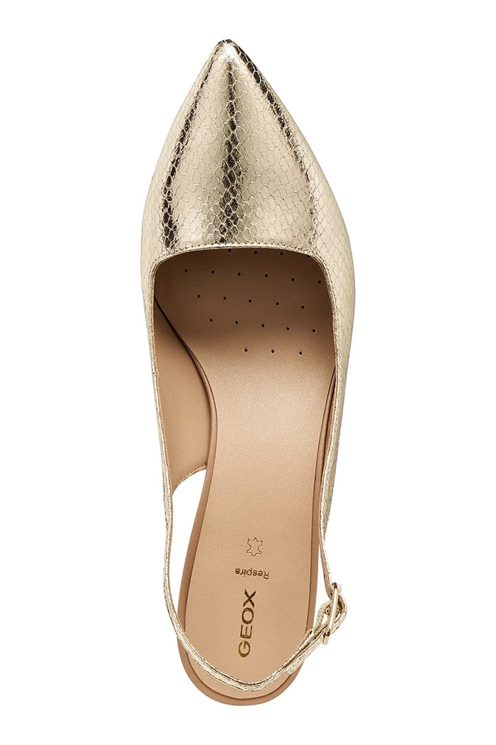 Geox stilettos de piele D KLEOPY D65YBD000KYC2012 aur