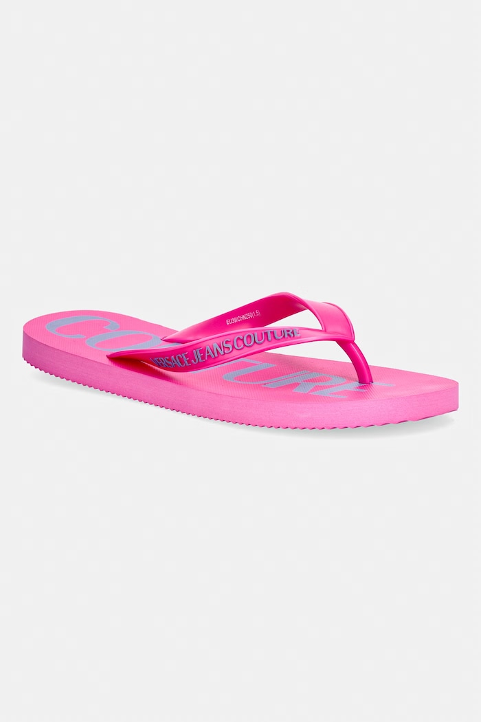 Versace Jeans Couture dámske žabky ružová 80VA3SQ7.ZSS81.499