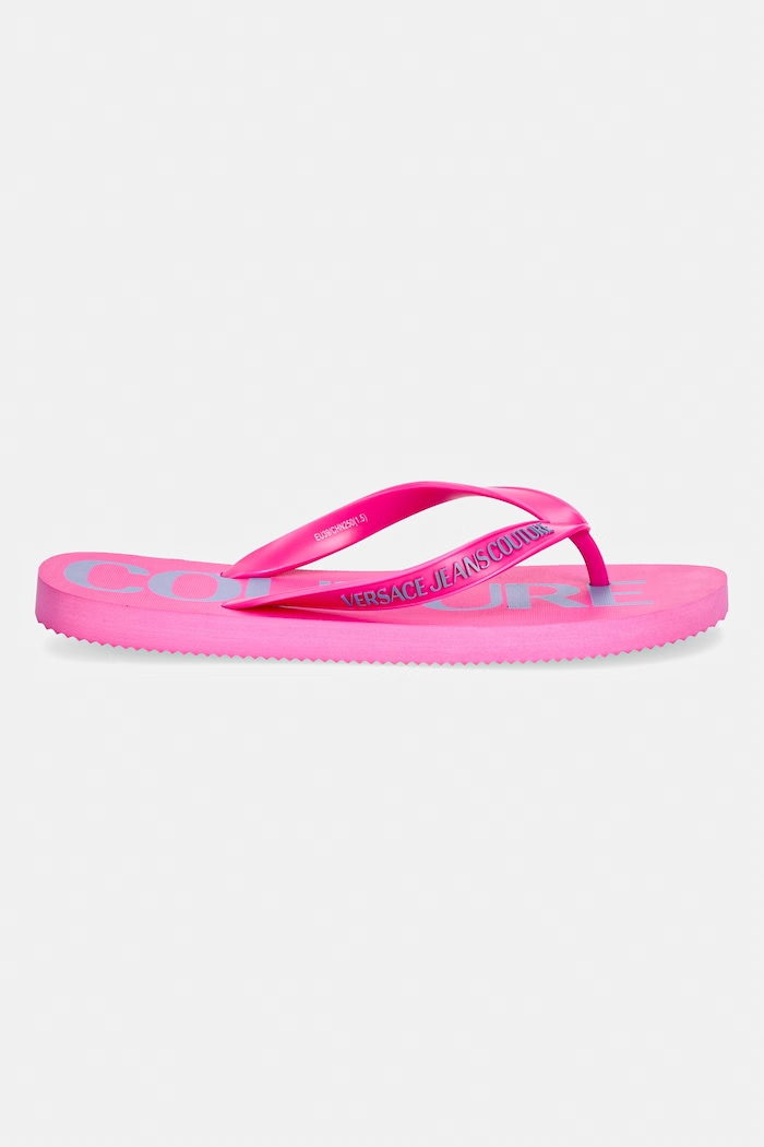 Versace Jeans Couture dámske žabky 80VA3SQ7.ZSS81.499 ružová SS26