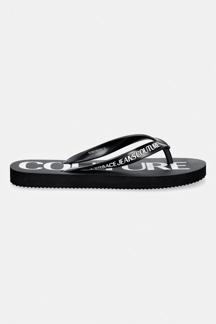 Versace Jeans Couture dámske žabky 80VA3SQ7.ZSS81.899 čierna SS26