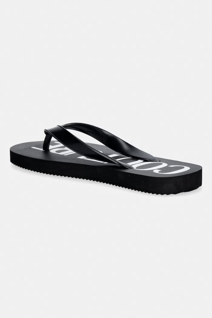 Obuv Versace Jeans Couture dámske žabky 80VA3SQ7.ZSS81.899 čierna