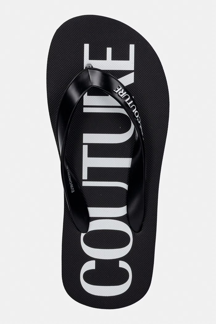 Versace Jeans Couture dámske žabky čierna 80VA3SQ7.ZSS81.899