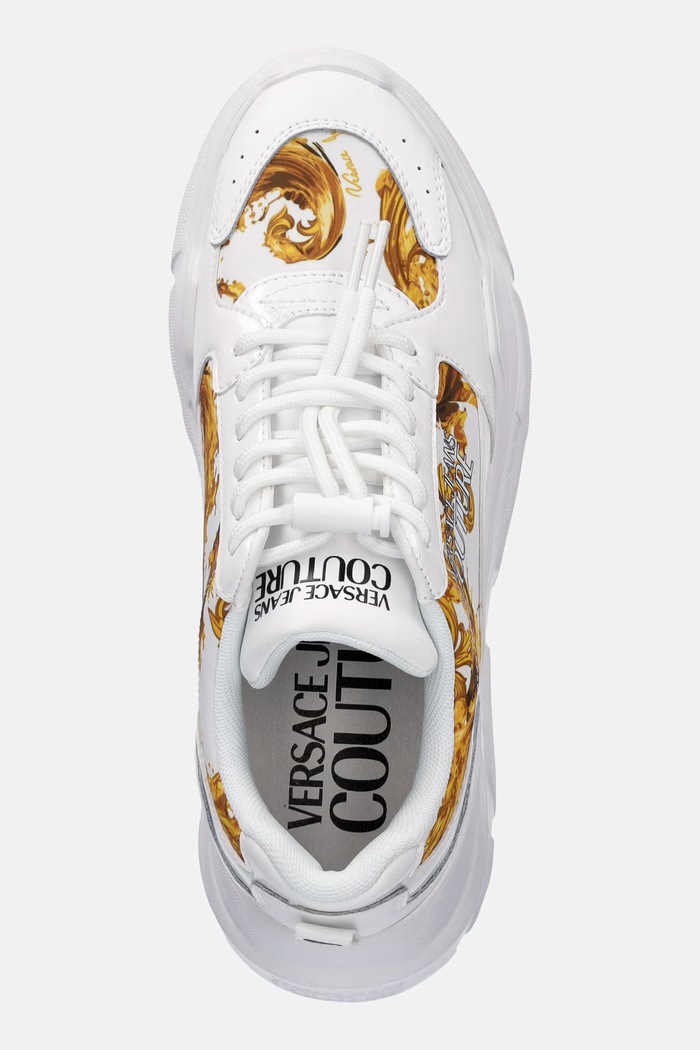 Versace Jeans Couture sneakers alb 80VA3SC7.ZSD94.G03