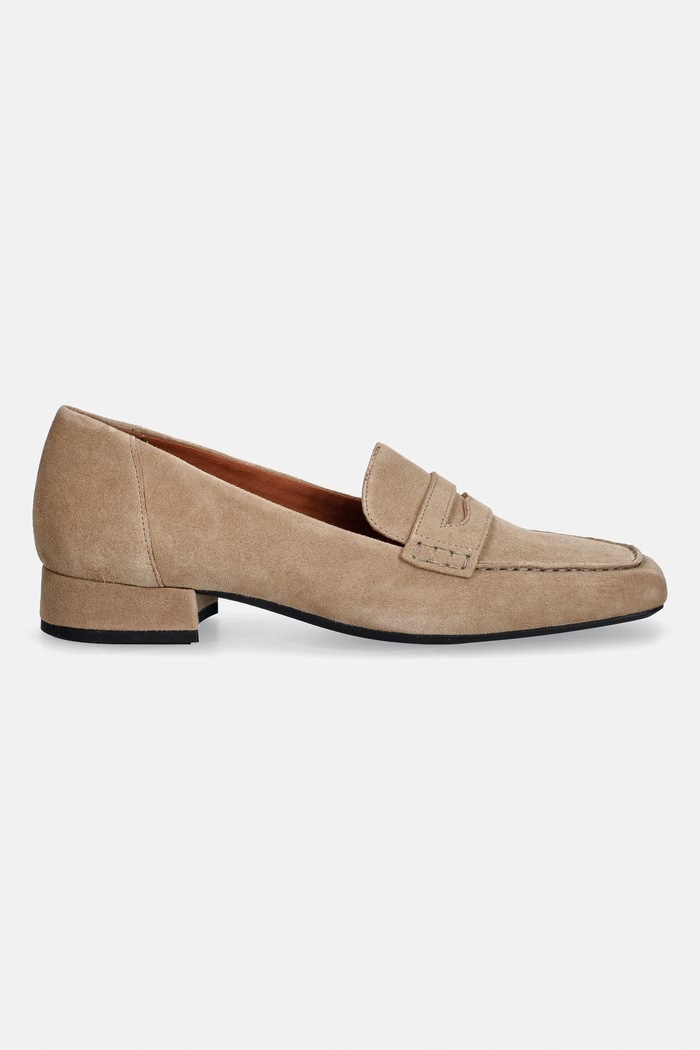 Semišové mokasíny Vagabond Shoemakers DEBBI 6118.040.28 béžová SS26