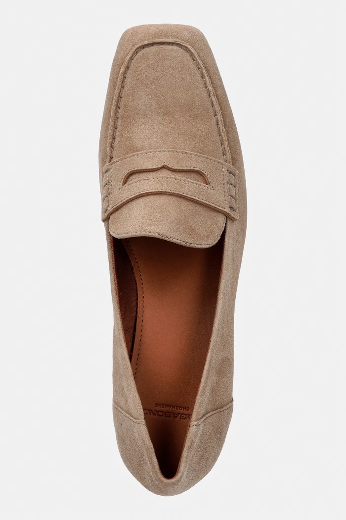 Semišové mokasíny Vagabond Shoemakers DEBBI béžová 6118.040.28